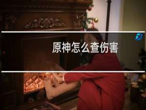 原神怎么查伤害