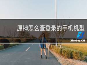原神怎么查登录的手机机型