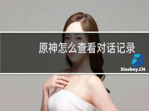 原神怎么查看对话记录