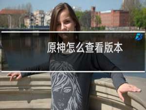 原神怎么查看版本