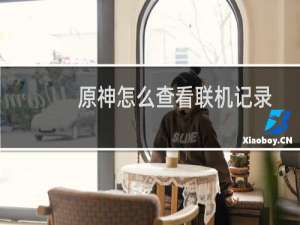 原神怎么查看联机记录