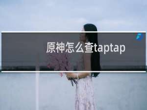 原神怎么查taptap