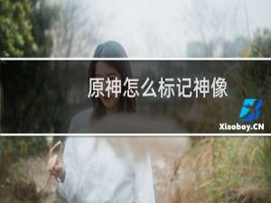 原神怎么标记神像