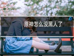 原神怎么没黑人了