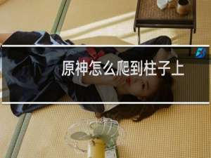 原神怎么爬到柱子上