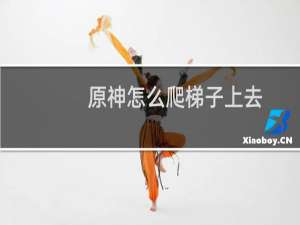 原神怎么爬梯子上去