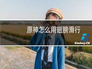 原神怎么用翅膀滑行
