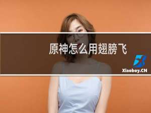 原神怎么用翅膀飞