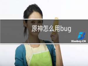 原神怎么用bug