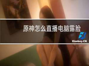 原神怎么直播电脑露脸