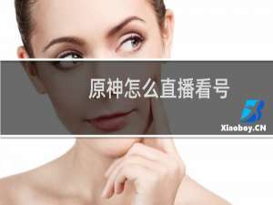 原神怎么直播看号