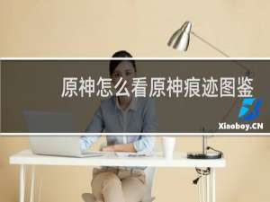 原神怎么看原神痕迹图鉴