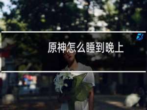 原神怎么睡到晚上
