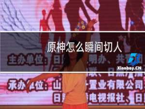 原神怎么瞬间切人