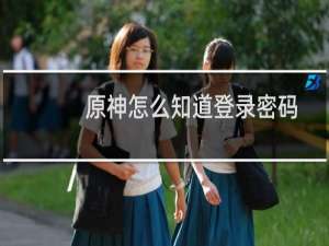 原神怎么知道登录密码