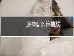 原神怎么算抽数