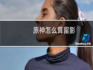 原神怎么算留影