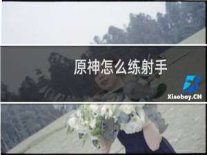原神怎么练射手
