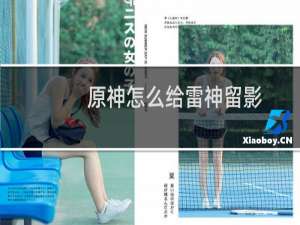 原神怎么给雷神留影