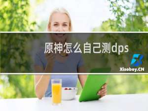 原神怎么自己测dps