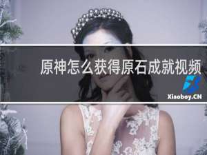 原神怎么获得原石成就视频