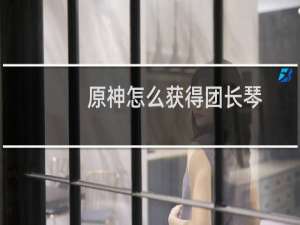 原神怎么获得团长琴