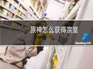 原神怎么获得宗室