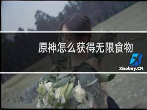 原神怎么获得无限食物