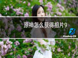 原神怎么获得相片9