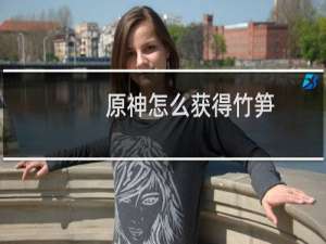 原神怎么获得竹笋