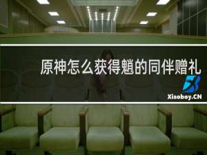 原神怎么获得魈的同伴赠礼