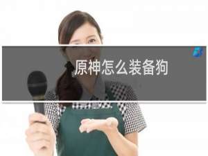 原神怎么装备狗