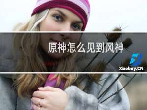 原神怎么见到风神
