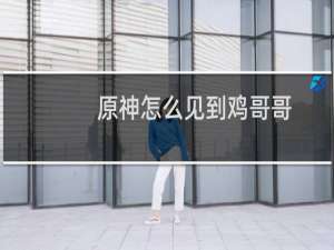 原神怎么见到鸡哥哥