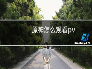 原神怎么观看pv