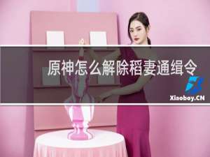 原神怎么解除稻妻通缉令