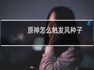 原神怎么触发风种子