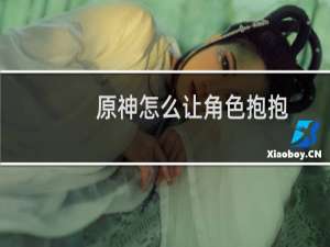 原神怎么让角色抱抱