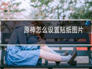原神怎么设置贴纸图片