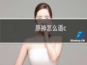 原神怎么语c