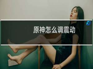 原神怎么调震动