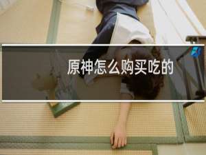 原神怎么购买吃的