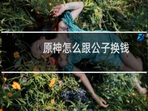 原神怎么跟公子换钱