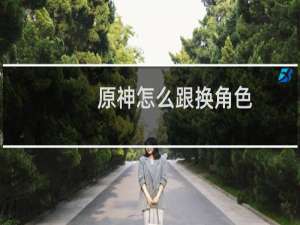 原神怎么跟换角色