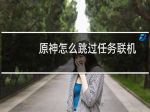 原神怎么跳过任务联机