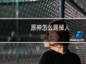 原神怎么踢掉人