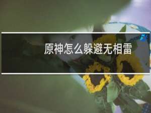 原神怎么躲避无相雷