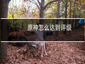 原神怎么达到评级