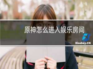原神怎么进入娱乐房间