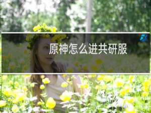 原神怎么进共研服